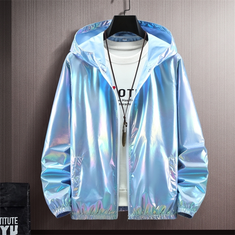 Men's Jackets Plus Size 5XL oversi Men Spring Autumn full reflective Windbreaker waterproof Jacket male High street hip hop Loose Hooded Coats 220901, Shen lan se
Men's Jackets Plus Size 5XL oversi Men Spring Autumn full reflective Windbreaker waterproof Jacket male High street hip hop Loose Hooded Coats 220901, Shen lan se