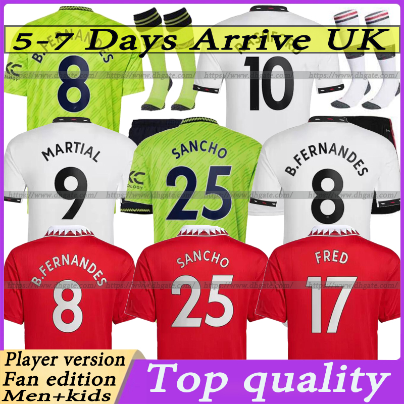 22 23 ANTONY SANCHO RASHFORD soccer jersey B. FERNANDES fans player version MANS UTD MARTIAL MANCHESTERS ERIKSEN SHAW MARTINEZ football shirt men kids kit uniforms, 2223 players version home
22 23 ANTONY SANCHO RASHFORD soccer jersey B. FERNANDES fans player version MANS UTD MARTIAL MANCHESTERS ERIKSEN SHAW MARTINEZ football shirt men kids kit uniforms, 2223 players version home