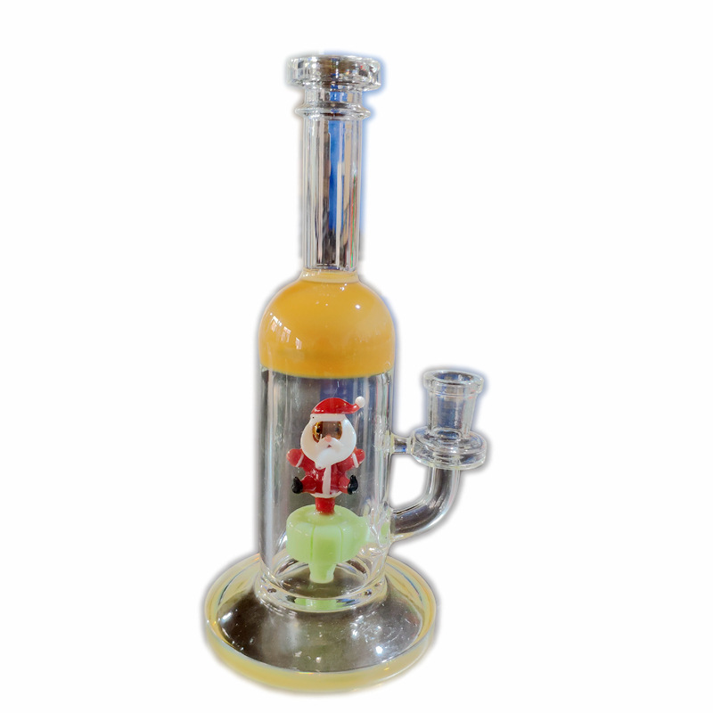 New Hookahs Mini Glass Bong 8 inch With Santa Perc multicolor Christmas Small Glass Bongs With Bowl Accessories Designer Bong
New Hookahs Mini Glass Bong 8 inch With Santa Perc multicolor Christmas Small Glass Bongs With Bowl Accessories Designer Bong