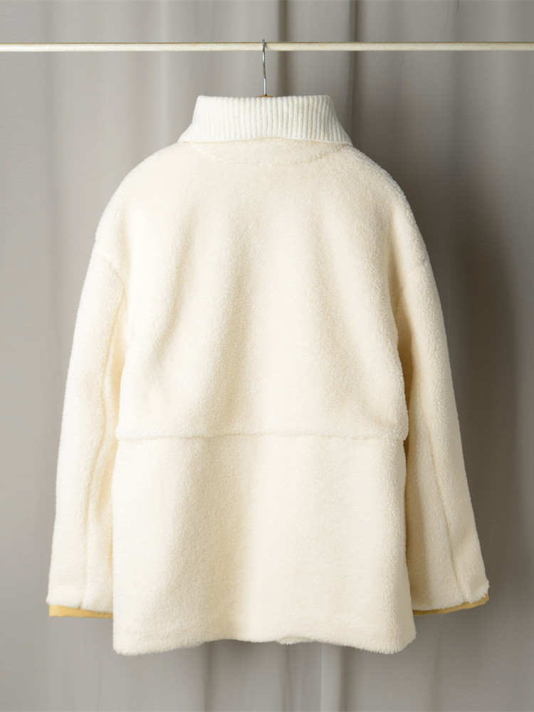 Womens Jackets Women Warm Coat Long Sleeve Turndown Collar Cardigan Allmatch Ladies Jacket 220901