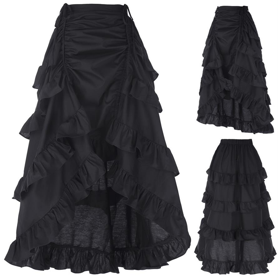 3 Colors Gothic Corset Skirt Victorian Steampunk Long Ruffle Vintage Costume Skirt J1905072430, Red
3 Colors Gothic Corset Skirt Victorian Steampunk Long Ruffle Vintage Costume Skirt J1905072430, Red