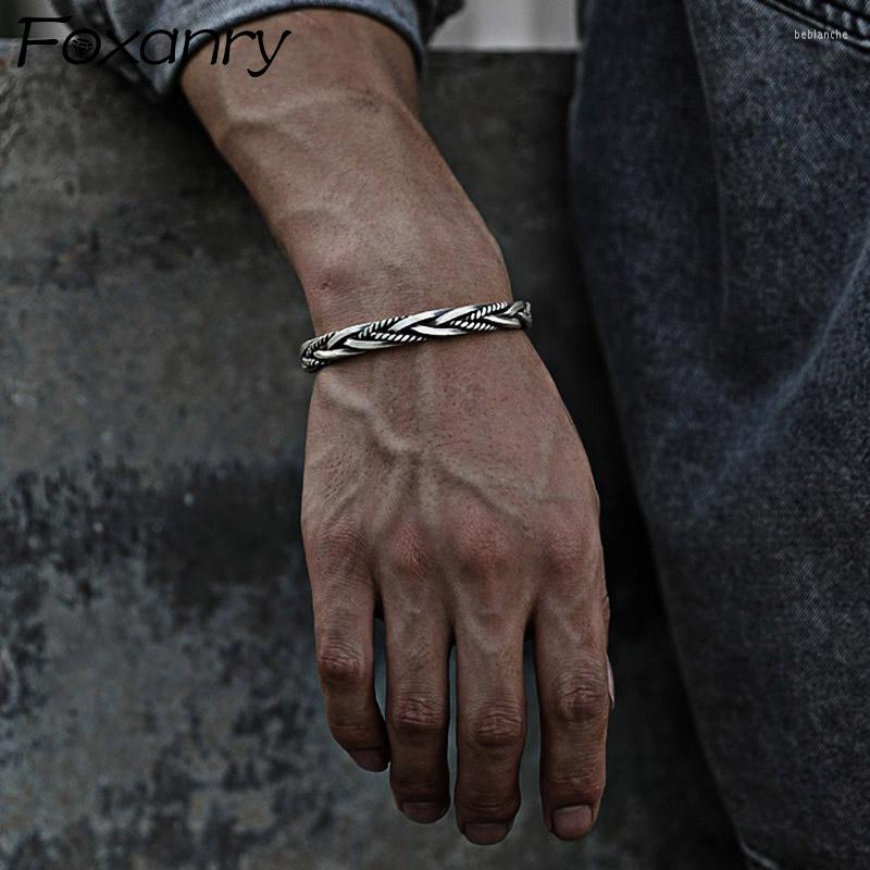 Bangle Vintage Punk 925 Stamp Bracelet For Women Fashion Creative Twist Weaving Thai Silver Party Jewelry Gifts
Bangle Vintage Punk 925 Stamp Bracelet For Women Fashion Creative Twist Weaving Thai Silver Party Jewelry Gifts