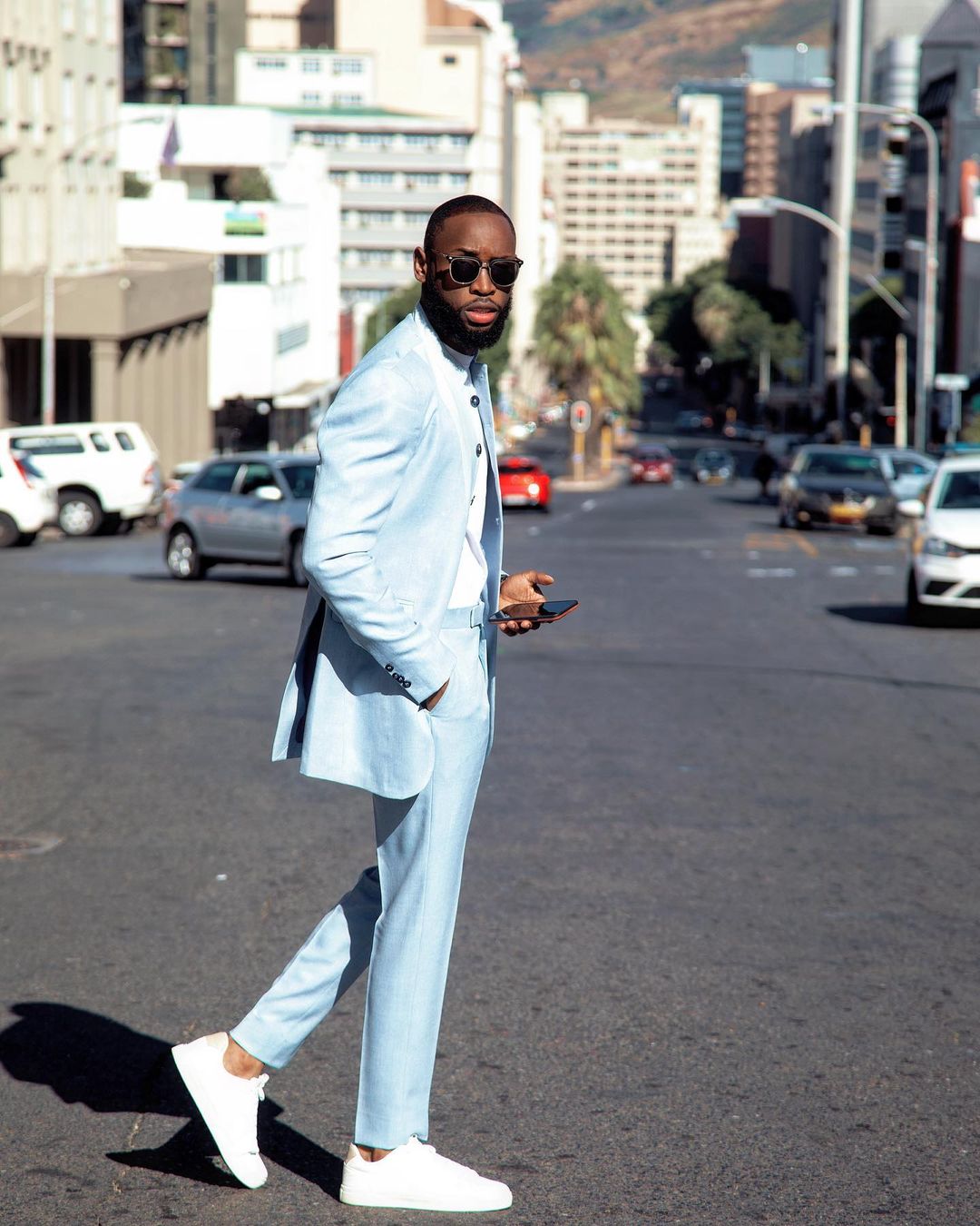 Beach Blue Groom Men Wedding Tuxedos 2 Pieces Long Outfits Costume Homme Mariage Party Prom Blazer Wear