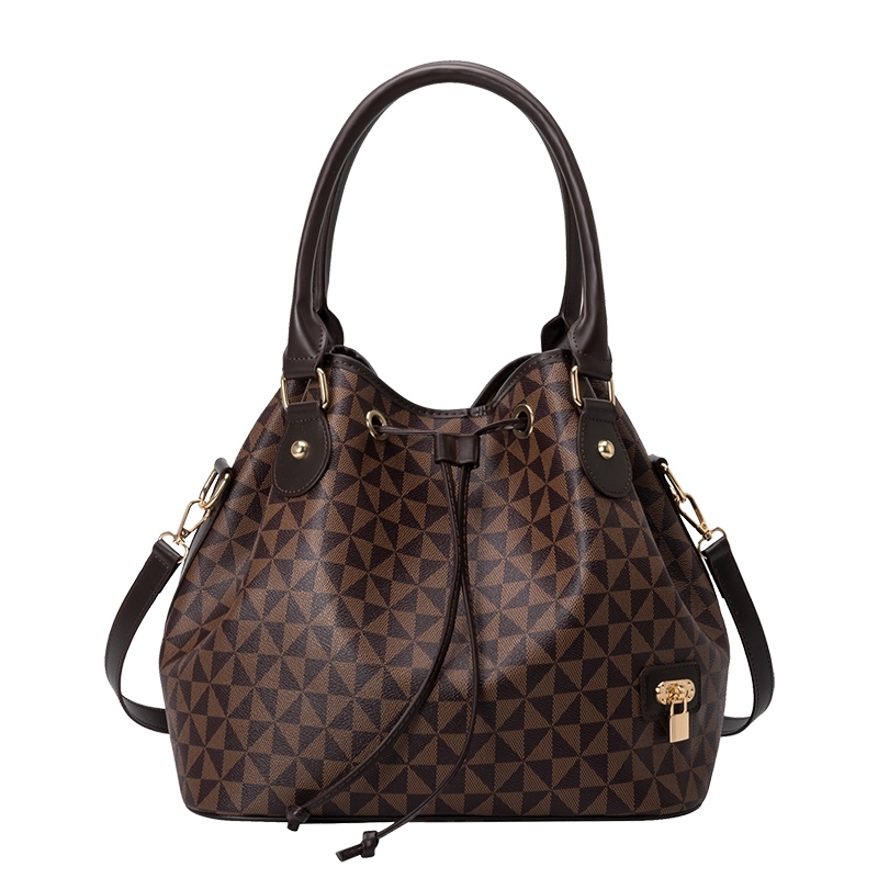 Evening Bags Luxury Large Capacity Bucket Women's Handbag Single Shoulder Messenger Women Designer 220901, Brown
Evening Bags Luxury Large Capacity Bucket Women's Handbag Single Shoulder Messenger Women Designer 220901, Brown