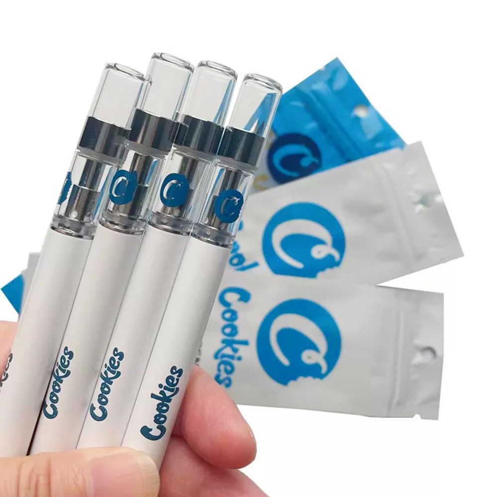 Cookies Disposable Vape Pen Starter Kit 350mAh Battery 0.5ml Empty Ceramic Coil Thick Oil Cartridge Tank Vaporizer E-cigarettes Kits, White
Cookies Disposable Vape Pen Starter Kit 350mAh Battery 0.5ml Empty Ceramic Coil Thick Oil Cartridge Tank Vaporizer E-cigarettes Kits, White