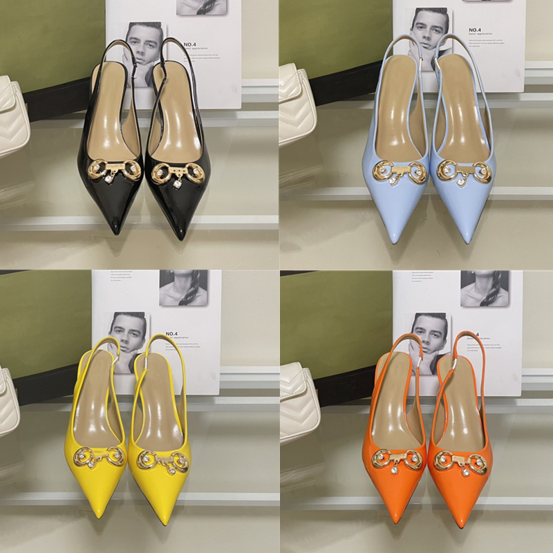 Designer Sandals Metal Buckle Flash Diamond Sheepskin Insole Fashionable Brand New 7cm Women High Heels Suitable for Wedding Banquet Party, Foam bag
Designer Sandals Metal Buckle Flash Diamond Sheepskin Insole Fashionable Brand New 7cm Women High Heels Suitable for Wedding Banquet Party, Foam bag