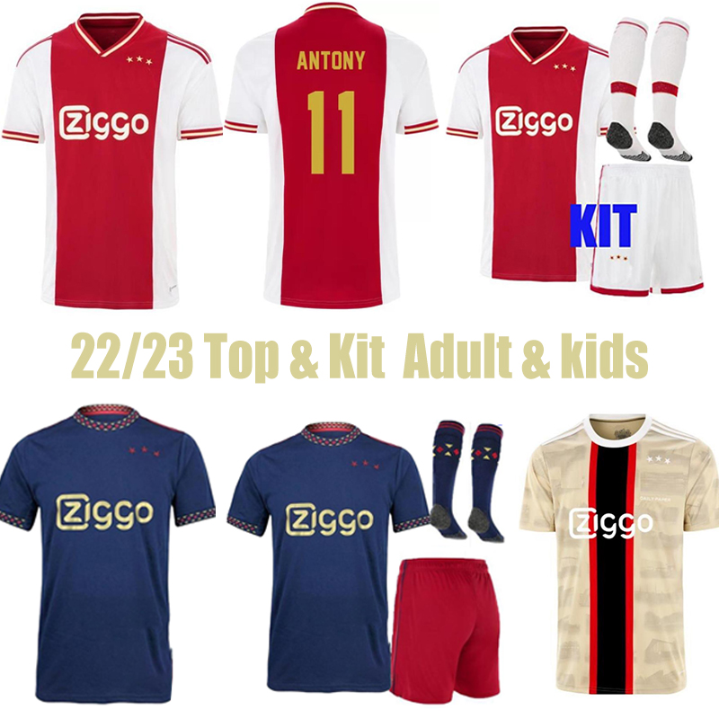 2022 2023 TADIC soccer jersey Marley football shirt BERGHUIS HALLER AJAXS 22 23 Home Away Third BLIND KLAASSEN GRAVENBERCH CRUYFF mens Adult kids Tops Kits
2022 2023 TADIC soccer jersey Marley football shirt BERGHUIS HALLER AJAXS 22 23 Home Away Third BLIND KLAASSEN GRAVENBERCH CRUYFF mens Adult kids Tops Kits