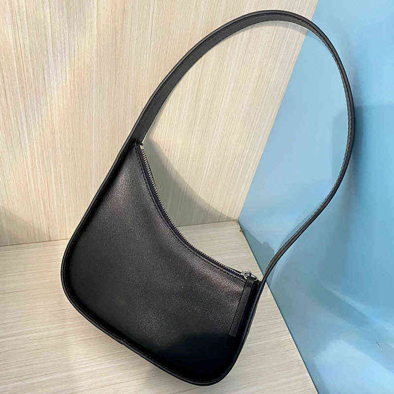 Leather Designer Bags Underarm Niche High Texture Kendou Leather Half Moon Shoulder Same Style Classic tote bag THE ROW 0DXN, Black
Leather Designer Bags Underarm Niche High Texture Kendou Leather Half Moon Shoulder Same Style Classic tote bag THE ROW 0DXN, Black