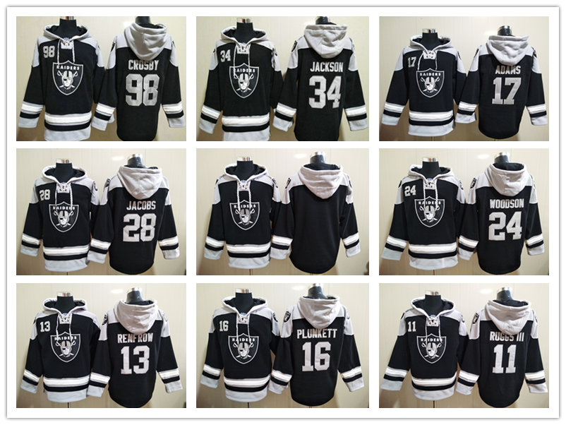 Hoodie Las Vegas''Raiders''Men Hunter Renfrow Bo Jackson Davante Adams Darren Waller Maxx Crosby Black Ageless Must-Have Lace-Up Pullover, 10
Hoodie Las Vegas''Raiders''Men Hunter Renfrow Bo Jackson Davante Adams Darren Waller Maxx Crosby Black Ageless Must-Have Lace-Up Pullover, 10