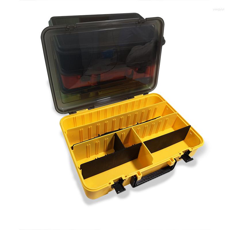 Fishing Accessories Large Capacity Multifunctional Gear Box Storage Tools Double-layer Single Bait Portable Gear.
Fishing Accessories Large Capacity Multifunctional Gear Box Storage Tools Double-layer Single Bait Portable Gear.
