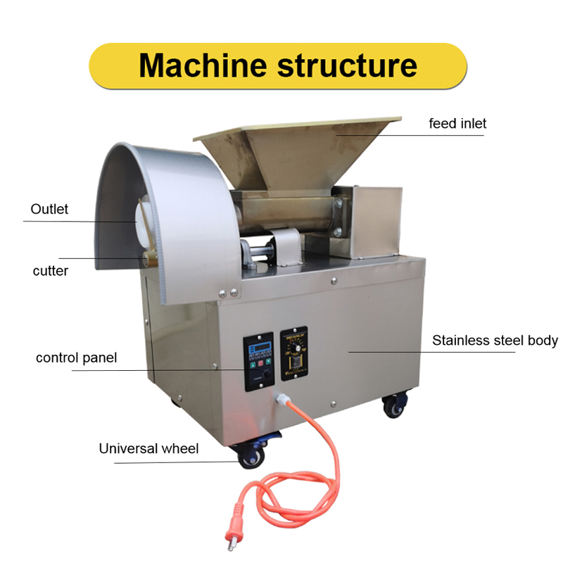 Commercial Multi-functional Dough Divider Machines For Stuffing Biscuit Panel Pizza Dough Cutting Machine