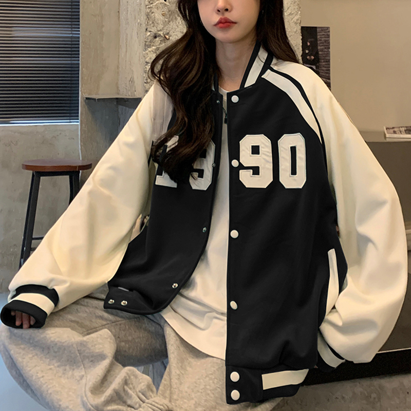 Womens Jackets Female Clothing Spring Autumn Fashion Streetwear Harajuku Baseball Coats Trench Elegant Vintage Casual Women Bomber Jackets 220901