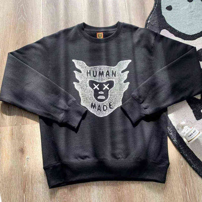 Men's Hoodies Sweatshirts Human Made Oversize Sweatshirts Print Men Women High Quality Fleece Hoodie Sweatshirts T220901
Men's Hoodies Sweatshirts Human Made Oversize Sweatshirts Print Men Women High Quality Fleece Hoodie Sweatshirts T220901