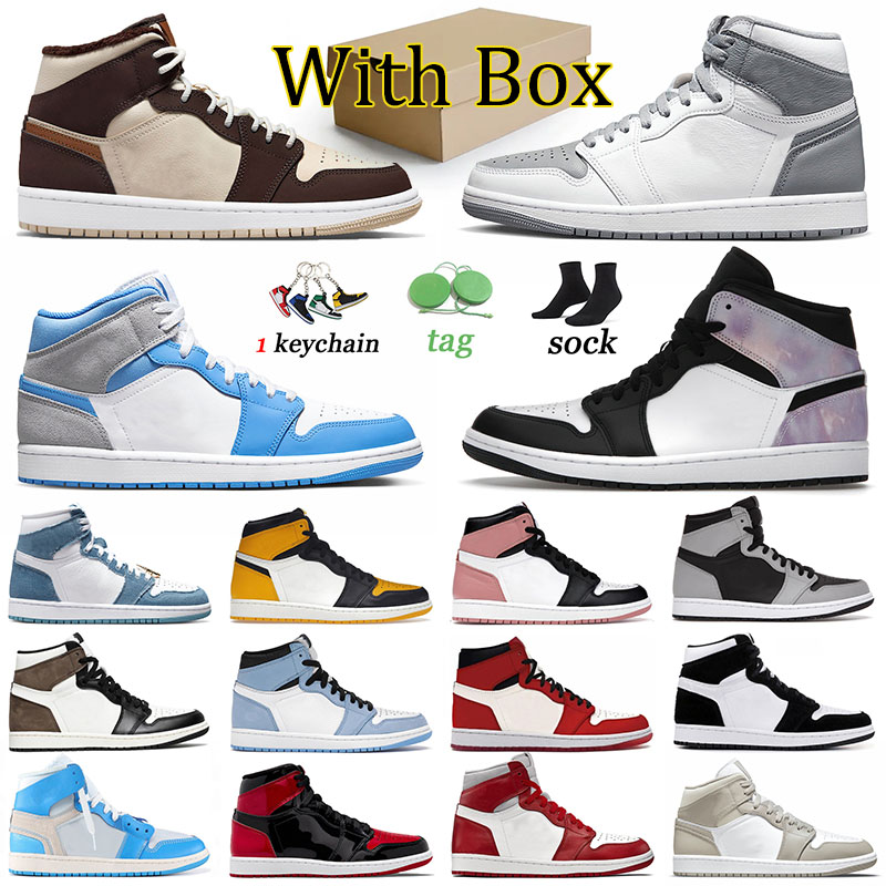 Hotsale 1 jumpman designer shoes High OG Yellow Toe men casual women Stealth Chenille 1s off whites Denim College Grey trainers sports Stage Haze basketball sneakers, B42 unc 36-46
Hotsale 1 jumpman designer shoes High OG Yellow Toe men casual women Stealth Chenille 1s off whites Denim College Grey trainers sports Stage Haze basketball sneakers, B42 unc 36-46