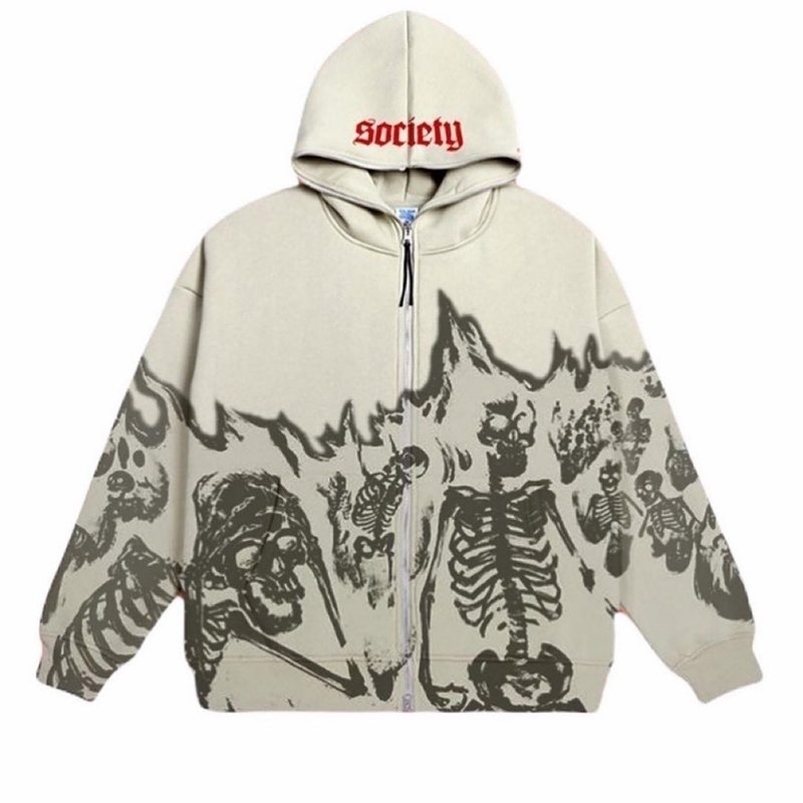 Women's Hoodies Sweatshirts Apricot Anime Skull Pattern Retro Streetwear Oversized Hoodie Y2K Gothic Punk Harajuku Japanese Zip Sweatshirt 220901, 11
Women's Hoodies Sweatshirts Apricot Anime Skull Pattern Retro Streetwear Oversized Hoodie Y2K Gothic Punk Harajuku Japanese Zip Sweatshirt 220901, 11