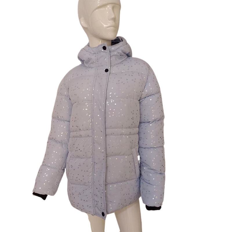 Women' Down & Parkas Winter new snowflake fluorescent feeling mid-length breadcoat hooded cotton coat women' thick, Lavender
Women' Down & Parkas Winter new snowflake fluorescent feeling mid-length breadcoat hooded cotton coat women' thick, Lavender