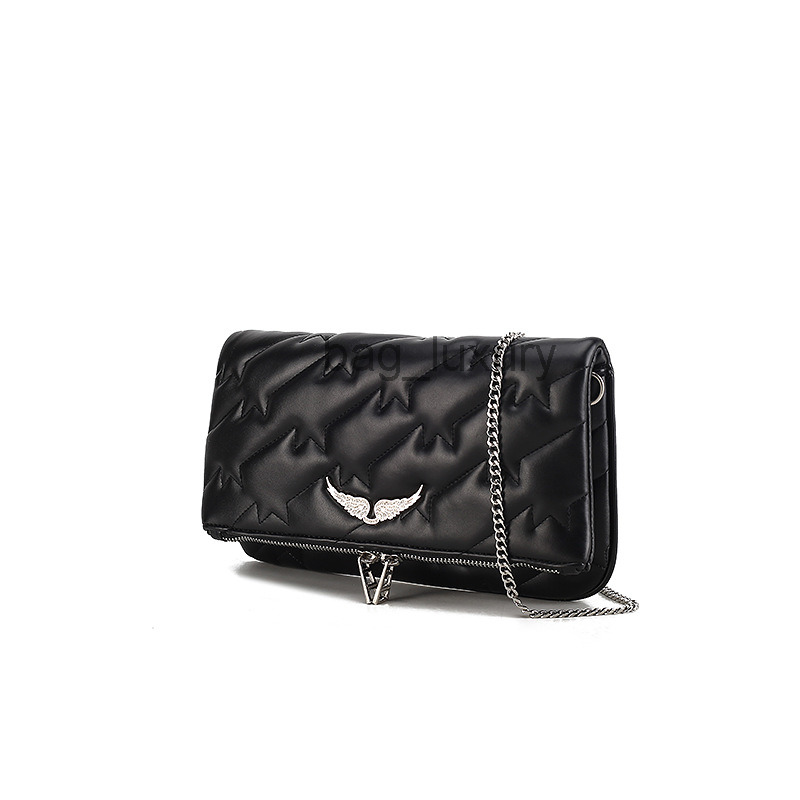 Cross Body bag Et Zadig Voltaire Real Leather Women Shoulder s Fashion Diamond Wings Handbag Luxury Chain Messenger Toteh, Customize
Cross Body bag Et Zadig Voltaire Real Leather Women Shoulder s Fashion Diamond Wings Handbag Luxury Chain Messenger Toteh, Customize