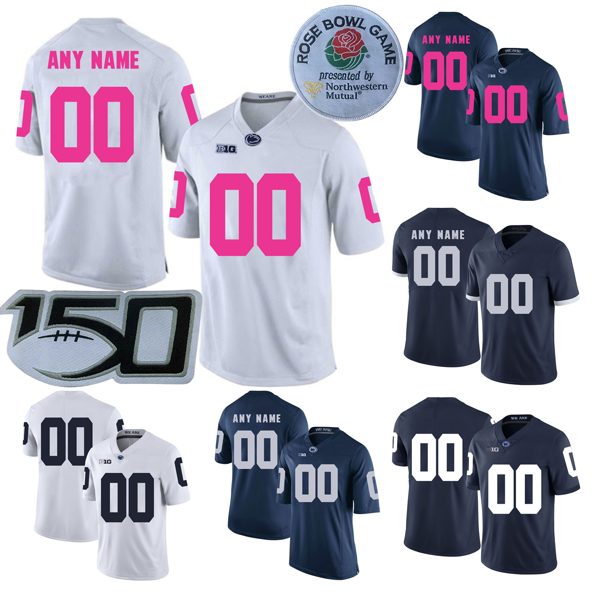 Custom NCAA College Penn State Nittany Football Jerseys Allar Allen Clifford Cross Christ Dennis-Sutton Artis Buddin Davis Jr. Brown Groh Amor Duzansky Clifford, Men
Custom NCAA College Penn State Nittany Football Jerseys Allar Allen Clifford Cross Christ Dennis-Sutton Artis Buddin Davis Jr. Brown Groh Amor Duzansky Clifford, Men