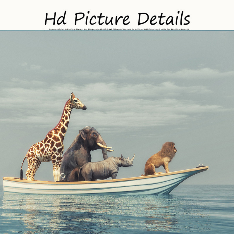 Wild Africa Tiger Animal Art Canvas Painting Posters and Prints Cuadros Wall Art Picture for Living Room Decor