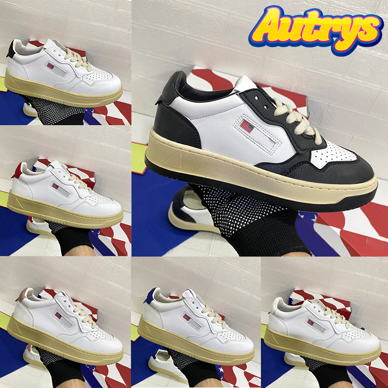 Top quality Autries running shoes Medalist Low Leather Sneaker USA black triple white pink red azure blue silver luxury women designer sneakers outdoor trainers, Shoe box
Top quality Autries running shoes Medalist Low Leather Sneaker USA black triple white pink red azure blue silver luxury women designer sneakers outdoor trainers, Shoe box