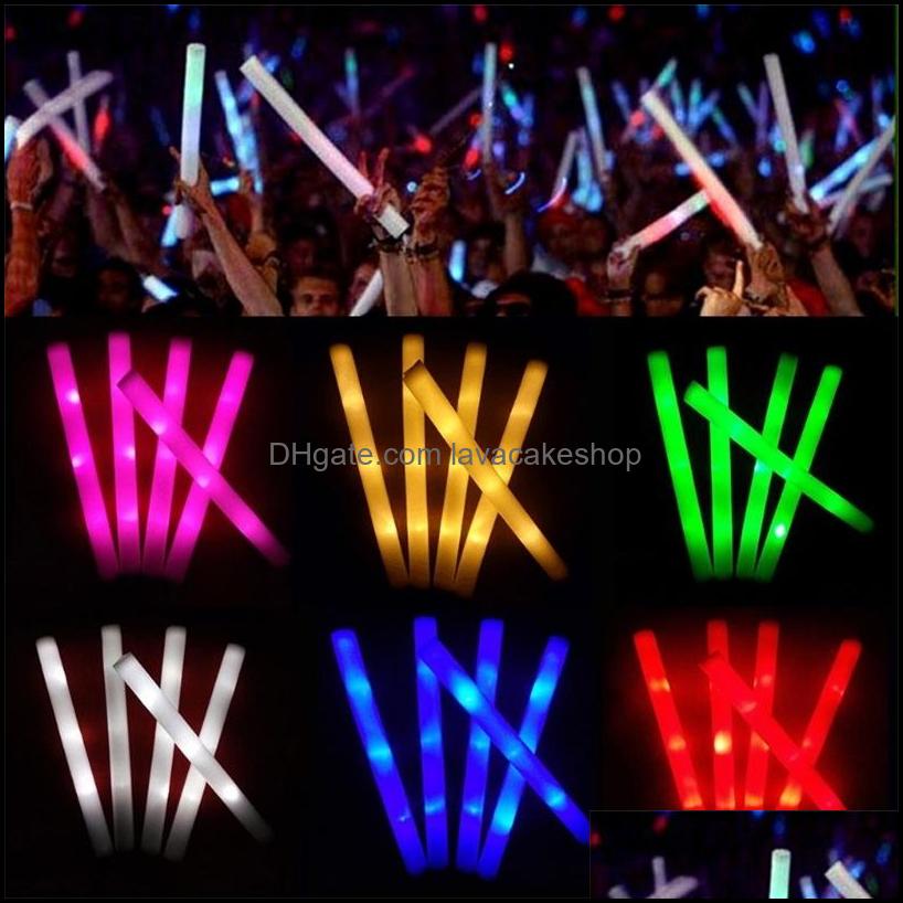Other Festive Party Supplies Other Festive Party Supplies 30/50 Pcs Led Foam Bar Glow In The Dark Light-Up Sticks Soft Batons Rave W Dh0U3
Other Festive Party Supplies Other Festive Party Supplies 30/50 Pcs Led Foam Bar Glow In The Dark Light-Up Sticks Soft Batons Rave W Dh0U3