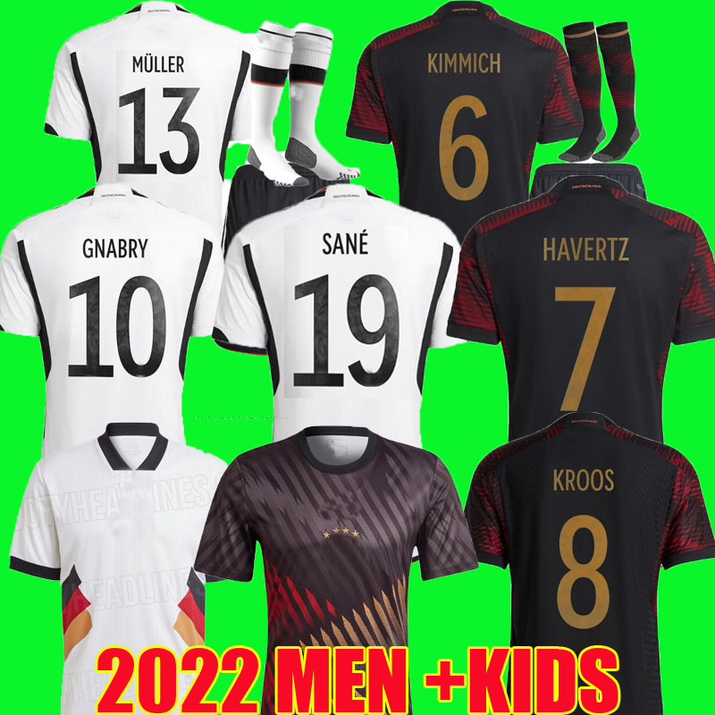 2022 SANE Soccer Jerseys Germanies HUMMELS KROOS WERNER MULLER retro Football shirt Gnabry REUS MUSIALA 22 23 men kids kit long sleeve women uniform Player versoin, Adult home
2022 SANE Soccer Jerseys Germanies HUMMELS KROOS WERNER MULLER retro Football shirt Gnabry REUS MUSIALA 22 23 men kids kit long sleeve women uniform Player versoin, Adult home