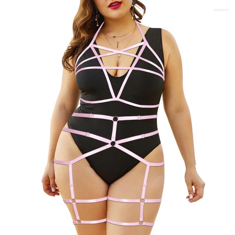 Garters Pentagram Bondage Plus Size Sexy Lingerie Harness For Plump Women Belt Punk Goth Accessories Dance Rave Wear Costume GarterGarters, White
Garters Pentagram Bondage Plus Size Sexy Lingerie Harness For Plump Women Belt Punk Goth Accessories Dance Rave Wear Costume GarterGarters, White