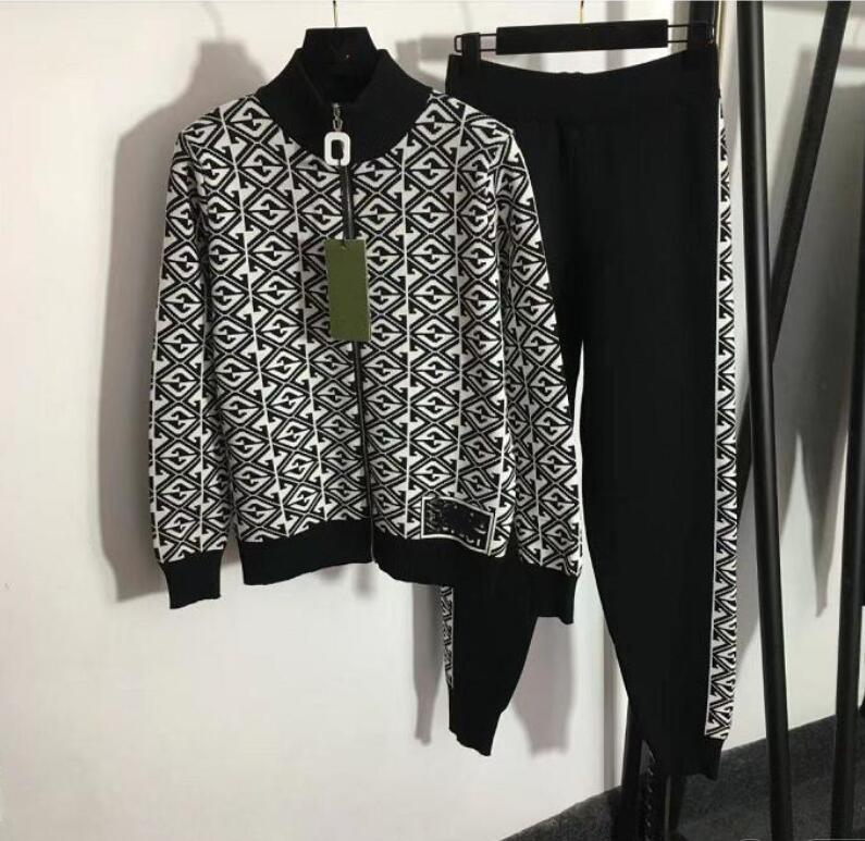 Women Tracksuits Sweater Knit Designer Zipper GGity Casual Jacket Trousers Two Pieces Set Tracksuits Letter Jogging Suit Sportwear, 09
Women Tracksuits Sweater Knit Designer Zipper GGity Casual Jacket Trousers Two Pieces Set Tracksuits Letter Jogging Suit Sportwear, 09