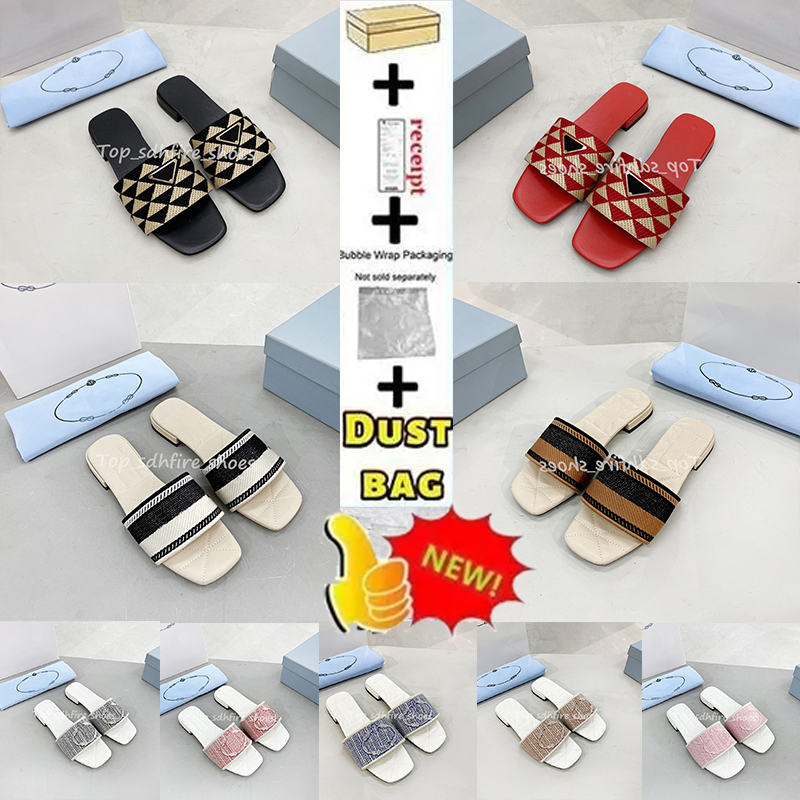 2022 Embroidery Flat slipper Classic triangle logo Summer Lady Sandals Leather Outsole material Women Shoes Slide with box
2022 Embroidery Flat slipper Classic triangle logo Summer Lady Sandals Leather Outsole material Women Shoes Slide with box