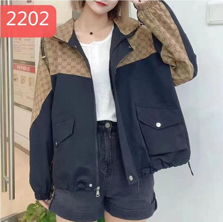 Women jackets Hip Hop Luxury designer Oversize Tops Windbreaker jackets Streetwear Outerwear Coat, 02
Women jackets Hip Hop Luxury designer Oversize Tops Windbreaker jackets Streetwear Outerwear Coat, 02