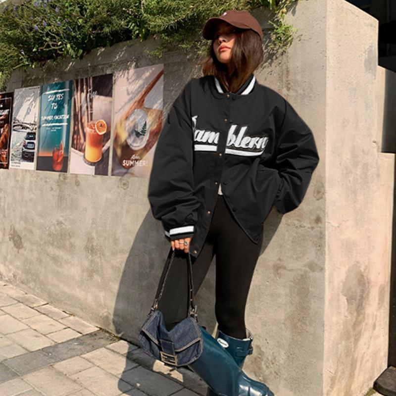 Womens Jackets Spring Autumn Coats Fashion Female Clothing Streetwear Trench Elegant Vintage Casual Harajuku Bomber Women Jackets 220901