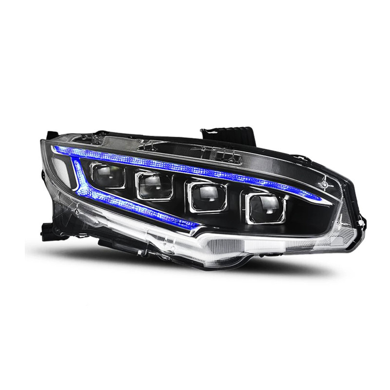 Car Accessories Head Lamp for Honda CIVIC X G10 LED Headlight 20 16-20 19 High Beam Daily Lights Fog Headlights