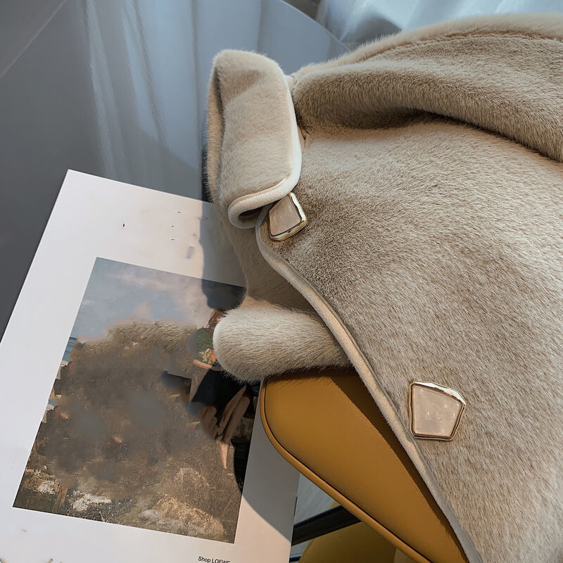 Womens Jackets Blends Women Wool Kawaii SPring Winter Leisure Fashion Allmatch Japanese Style Outwear Chic Long Sleeve Warm 220901