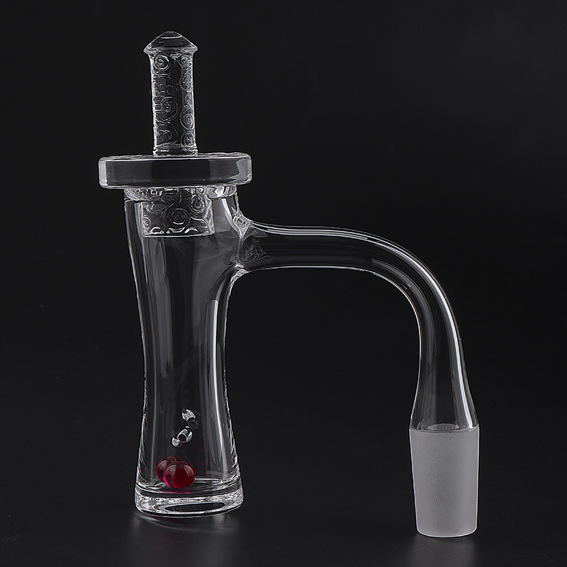 22mmOD Smoking Full Weld Beveled Edge Quartz Banger Nail With sandblasting Cap And 6mm Ruby Terp Pearls For Glass Water Bongs Dab Oil Rigs Pipes
22mmOD Smoking Full Weld Beveled Edge Quartz Banger Nail With sandblasting Cap And 6mm Ruby Terp Pearls For Glass Water Bongs Dab Oil Rigs Pipes