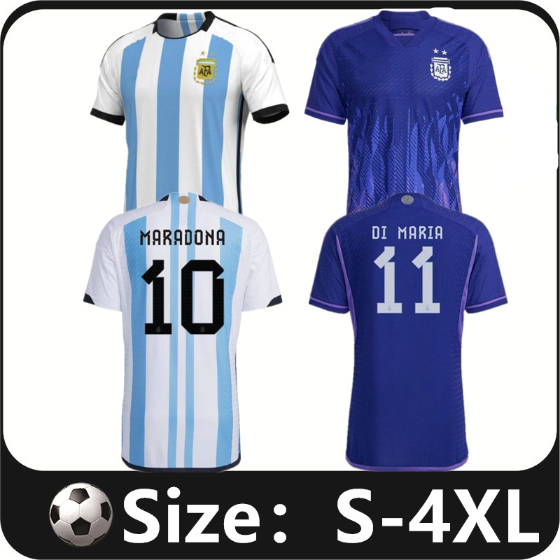 2022 2023 Argentina soccer Jerseys 22 23 LO CELSO DYBALA DI MARIA MESSIs KUN AGUERO MARADONA men Player version football shirt -4XL, Home
2022 2023 Argentina soccer Jerseys 22 23 LO CELSO DYBALA DI MARIA MESSIs KUN AGUERO MARADONA men Player version football shirt -4XL, Home