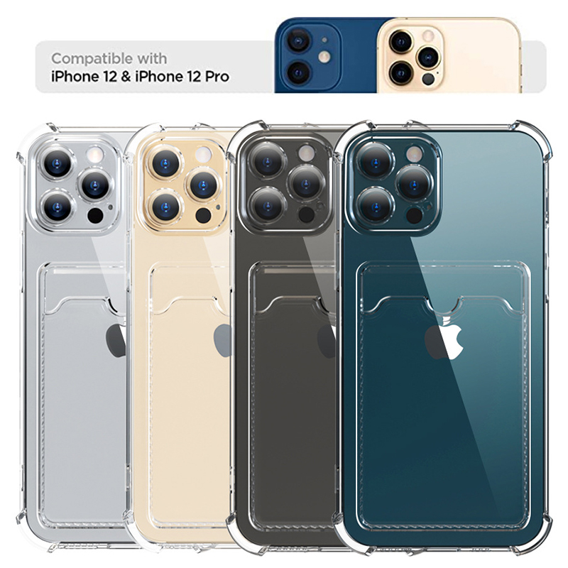 Mobile Phone Cases For iPhone 14 Pro Max 13 Mini 12 11 XS XR X 8 7 Plus SE Shockproof Clear Silicone Soft TPU Rubber Cover With Back Card Holder Case, Black
Mobile Phone Cases For iPhone 14 Pro Max 13 Mini 12 11 XS XR X 8 7 Plus SE Shockproof Clear Silicone Soft TPU Rubber Cover With Back Card Holder Case, Black