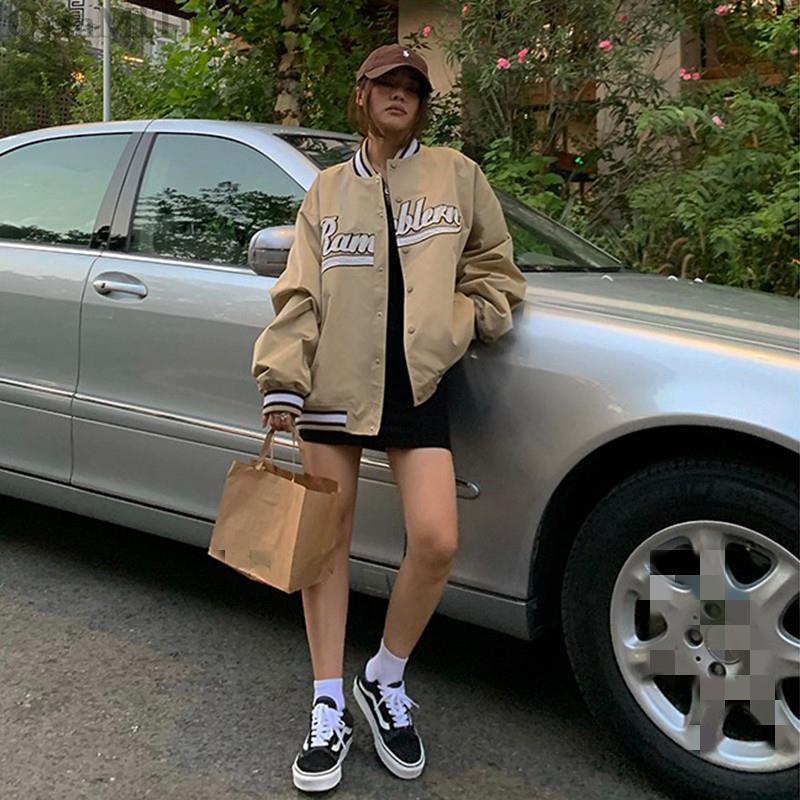 Womens Jackets Spring Autumn Coats Fashion Female Clothing Streetwear Trench Elegant Vintage Casual Harajuku Bomber Women Jackets 220901