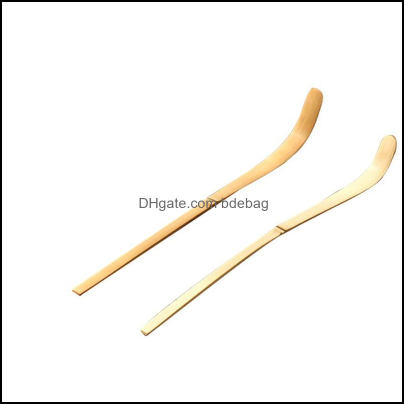Spoons Bamboo Matcha Scoop Tea Japanese Ceremony Accessories Spoon 363 S2 Drop Delivery 2021 Home Garden Kitchen Dining Bar Flatware Dhg3X