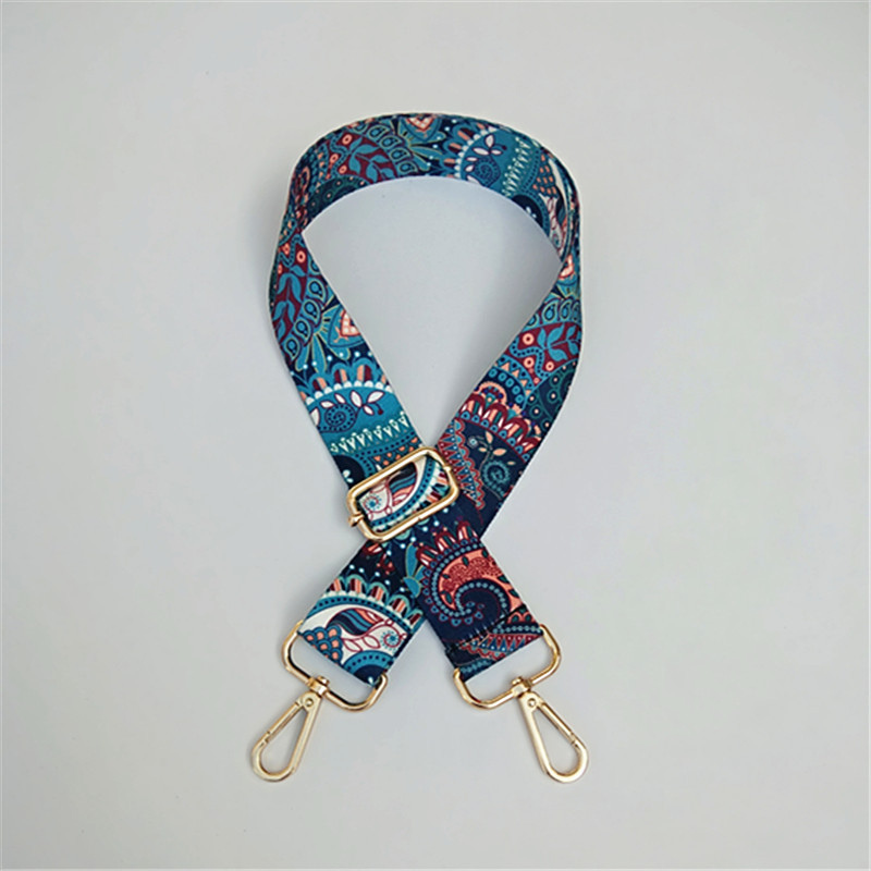 Nylon Bag Strap Woman Colored Straps for Crossbody Messenger Shoulder gift Accessories Adjustable Embroidered Belts Straps