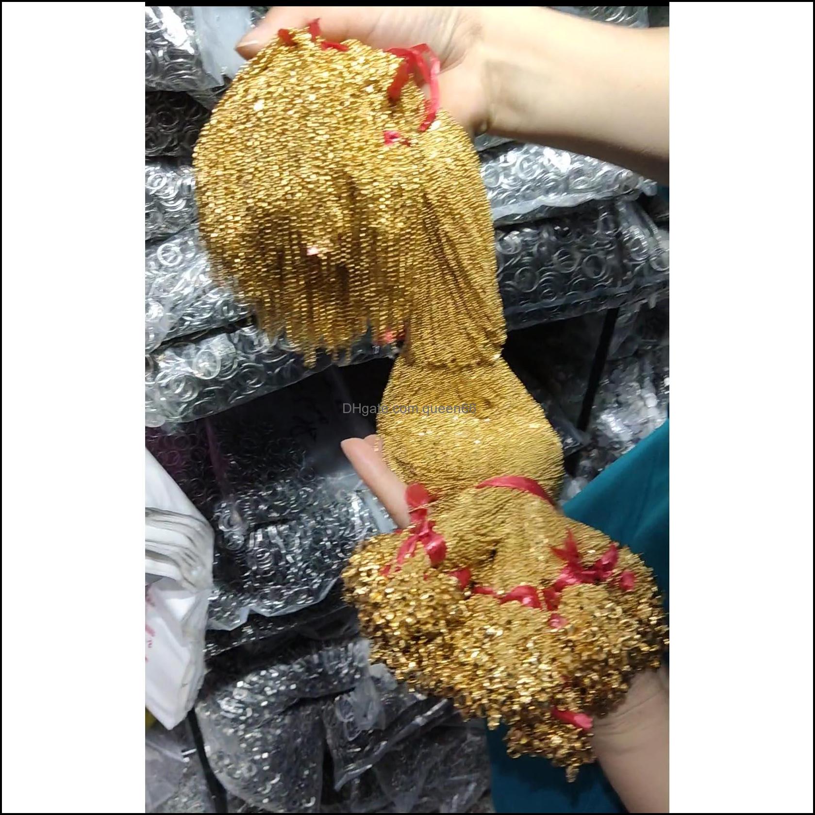 Chains Stainless Steel 18K Gold Chain Necklace Wholesale 45Cmand5Cm O Chains Fit Diy Pendant Necklaces Bk Drop Delivery 2021 Jewelry Dhmmg