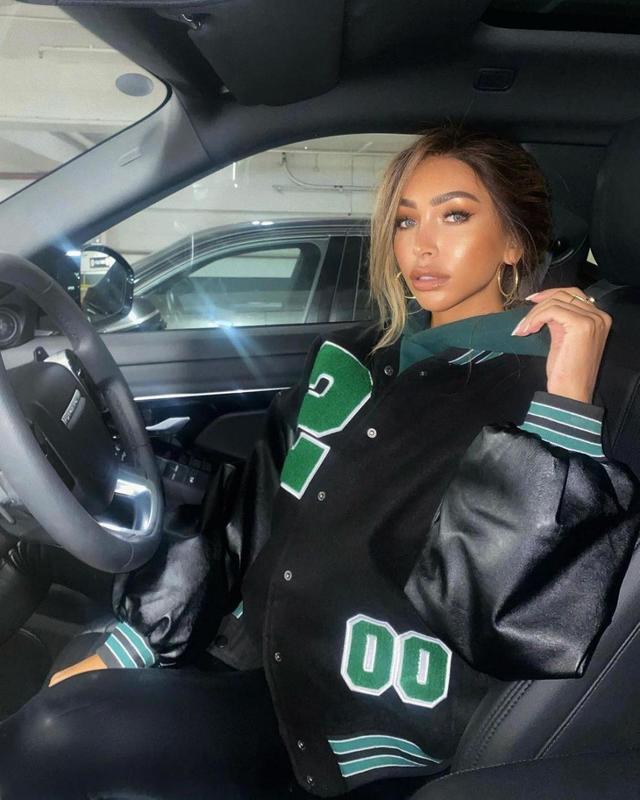 Women's Jackets Womens College Coats and High Street Hip-Hop Baseball Harajuku Casual Coat Loose Stitching Varsity Jacket ins 220901