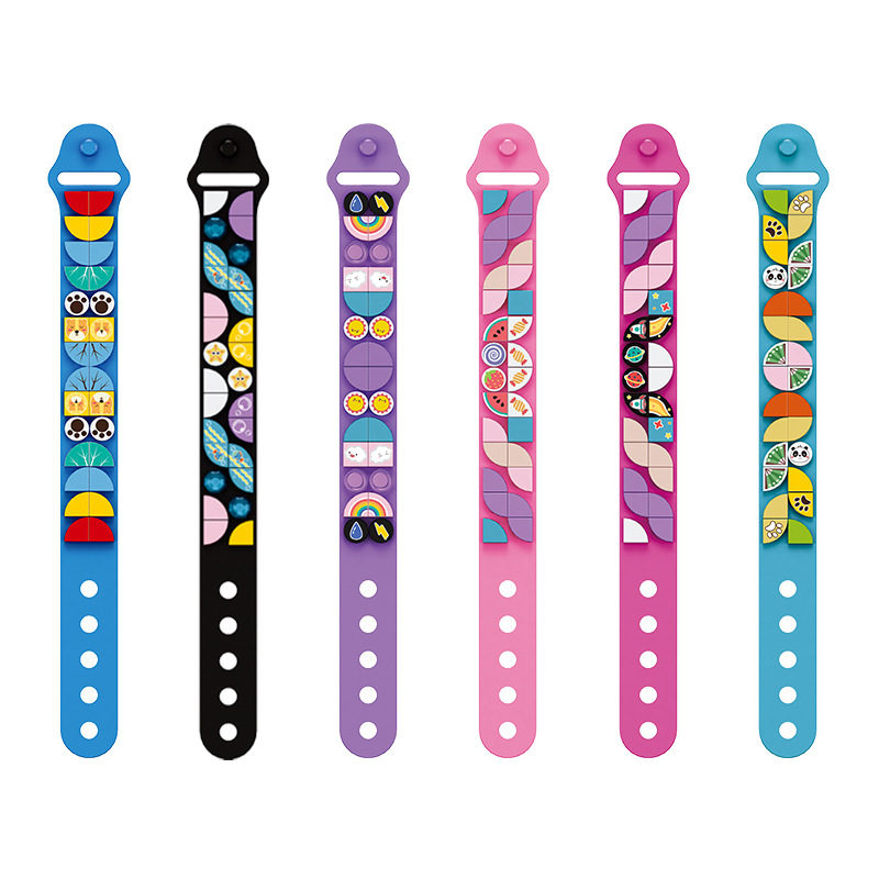 DIY Building Blocks Bracelet Toy Small Particle Fun Silicone Wristband Cartoon Children Student Gift EDC Dots Brick for Kid Girl
DIY Building Blocks Bracelet Toy Small Particle Fun Silicone Wristband Cartoon Children Student Gift EDC Dots Brick for Kid Girl