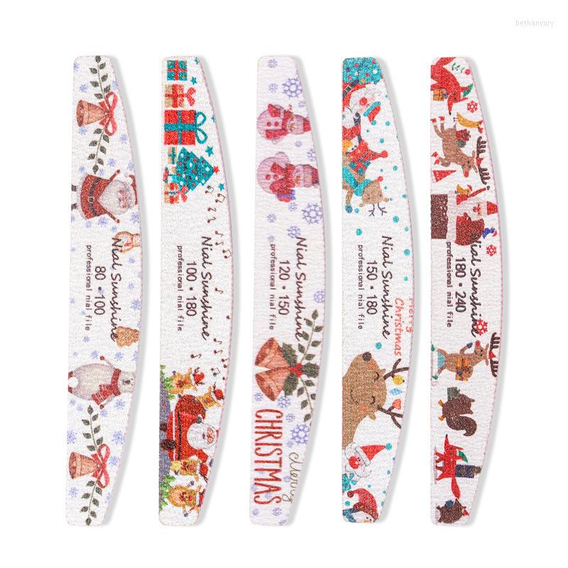 Nail Files Double Side Christmas Series Sanding Santa Printed Manicure Art Tools Pro Washable Portable Buffing
Nail Files Double Side Christmas Series Sanding Santa Printed Manicure Art Tools Pro Washable Portable Buffing
