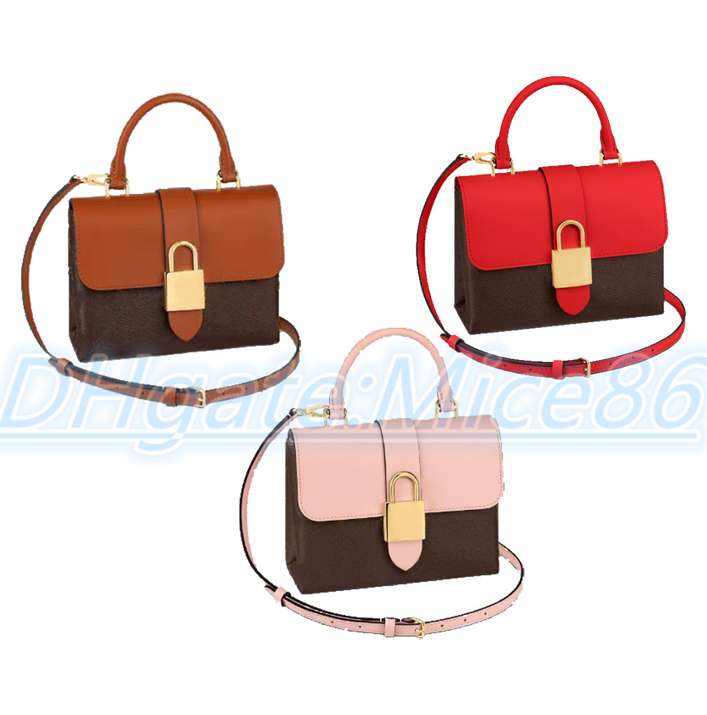Luxury Designer LOCKY BB crossbody Bag lock old flower M44322 Classic leather handbag vintage Women's men wallet top quality purses fashion tote clutch Shoulder Bags, Box
Luxury Designer LOCKY BB crossbody Bag lock old flower M44322 Classic leather handbag vintage Women's men wallet top quality purses fashion tote clutch Shoulder Bags, Box