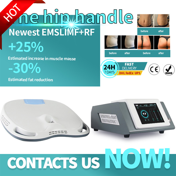 2022 4 Handles 7 Tesla Slimming Machine HIEMT EMSlim HI-EMT RF Fat Removal Body Slimming EMS Muscle Building Machine