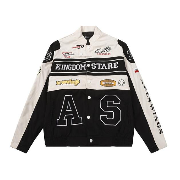 Coats Jacket Men Letter Embroidery Hiphop Streetwear Oversized Couple Fashion Bomber Coat, Black
Coats Jacket Men Letter Embroidery Hiphop Streetwear Oversized Couple Fashion Bomber Coat, Black