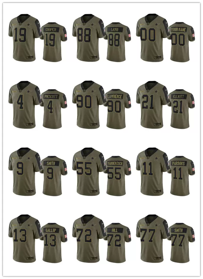Jersey Dallas''Cowboys''MEN YOUTH Prescott Emmitt Smith Amari Cooper CeeDee Lamb Ezekiel Elliott Salute To Service football''nfl
Jersey Dallas''Cowboys''MEN YOUTH Prescott Emmitt Smith Amari Cooper CeeDee Lamb Ezekiel Elliott Salute To Service football''nfl