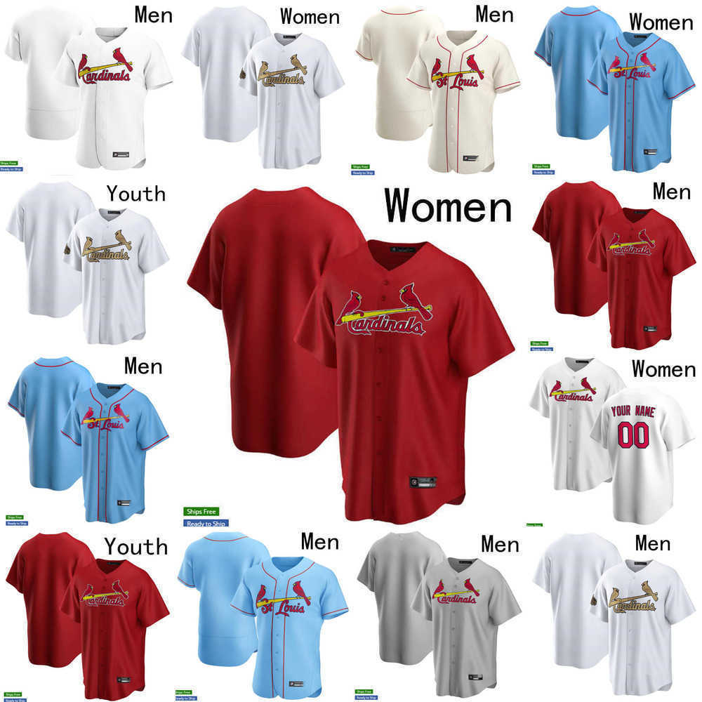 

Baseball Jersey 2022 All-Star St. Louis''Cardinals 4 Yadier Molina 28 Nolan Arenado 1 Ozzie Smith 6 Stan Musial 46 Paul Goldschmidt 11 Paul DeJong, Colour