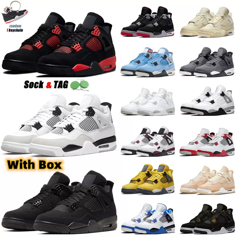 Jumpman 4 4s Basketball Shoes Men Women Black Cat Red Thunder Lightning Sneakers University Blue White Oreo Bred Pure Money What The Trainers, 36
Jumpman 4 4s Basketball Shoes Men Women Black Cat Red Thunder Lightning Sneakers University Blue White Oreo Bred Pure Money What The Trainers, 36