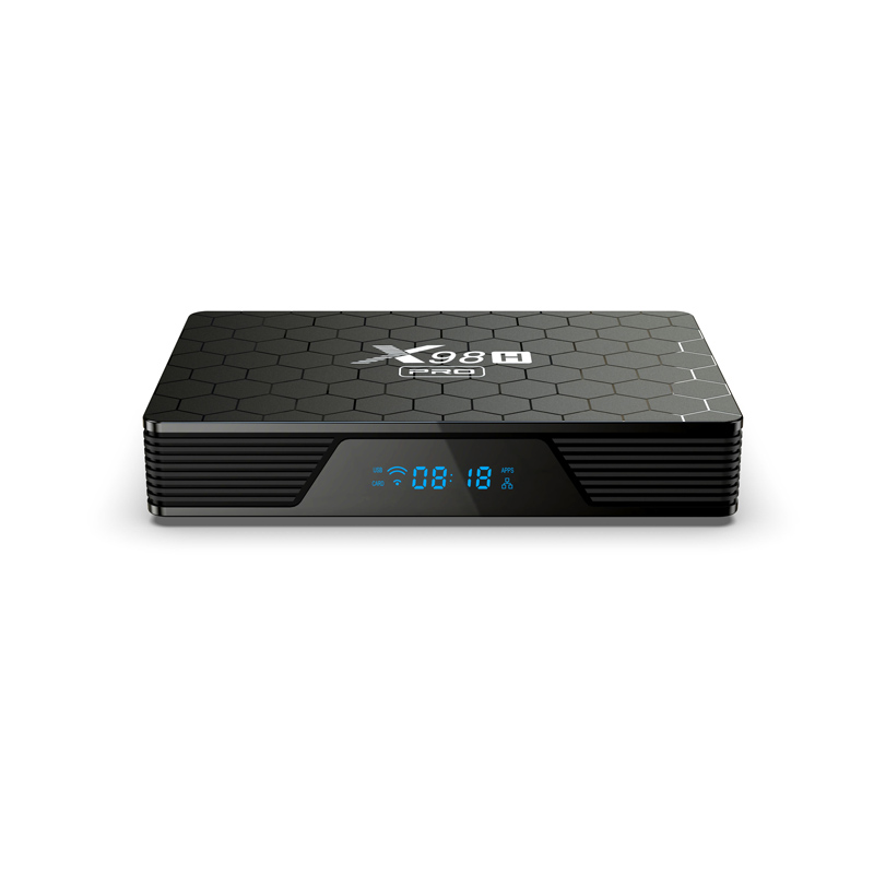 Android 12 X98H pro TV BOX 2.4G 5G Wifi6 4GB 64B 32GB 2GB16GB BT5.0 Media Player Receiver HD input Set top BOX